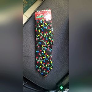 Pepper Lights Christmas Tie